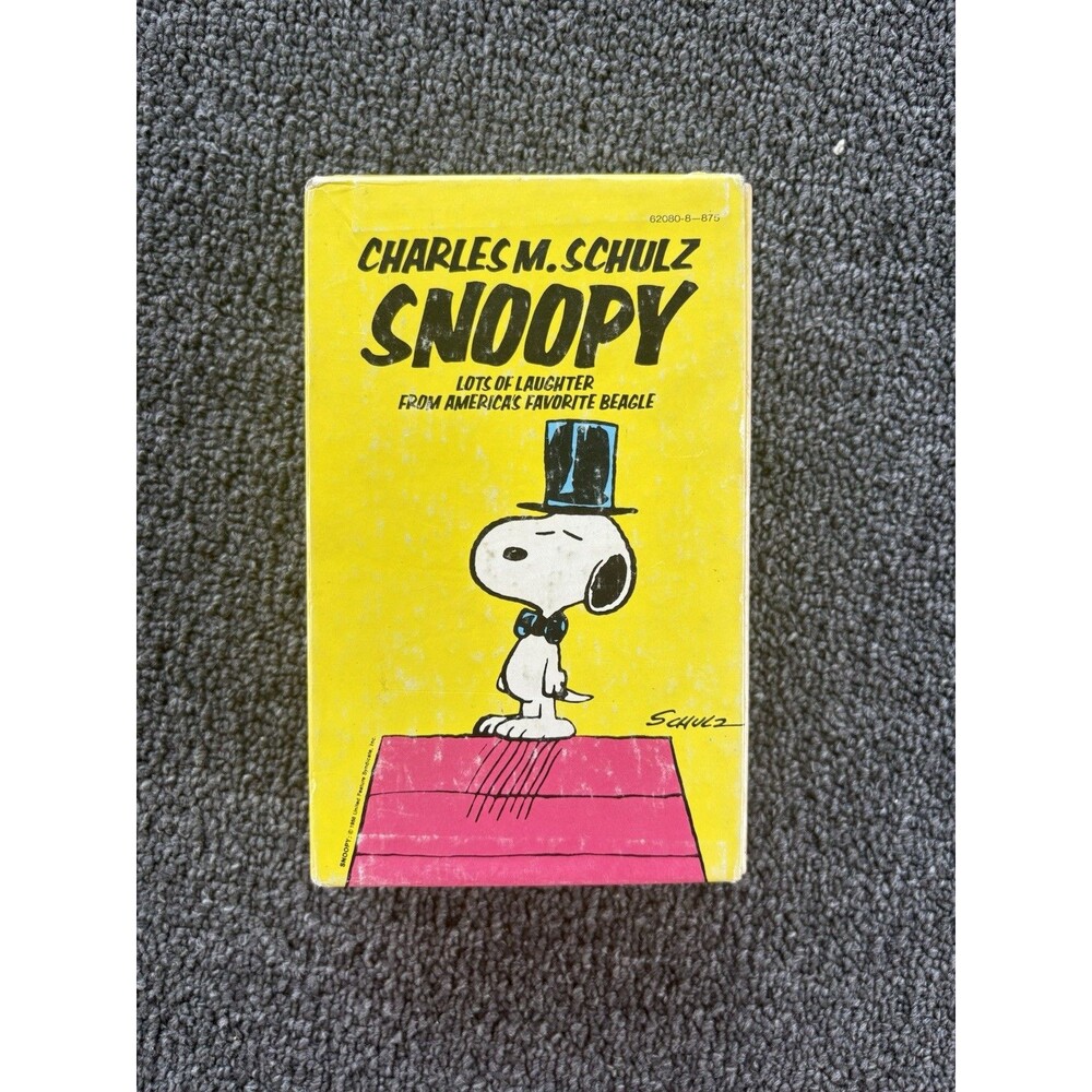Vintage Snoopy Book Set of 5 Charles M Schulz Peanuts Fawcett